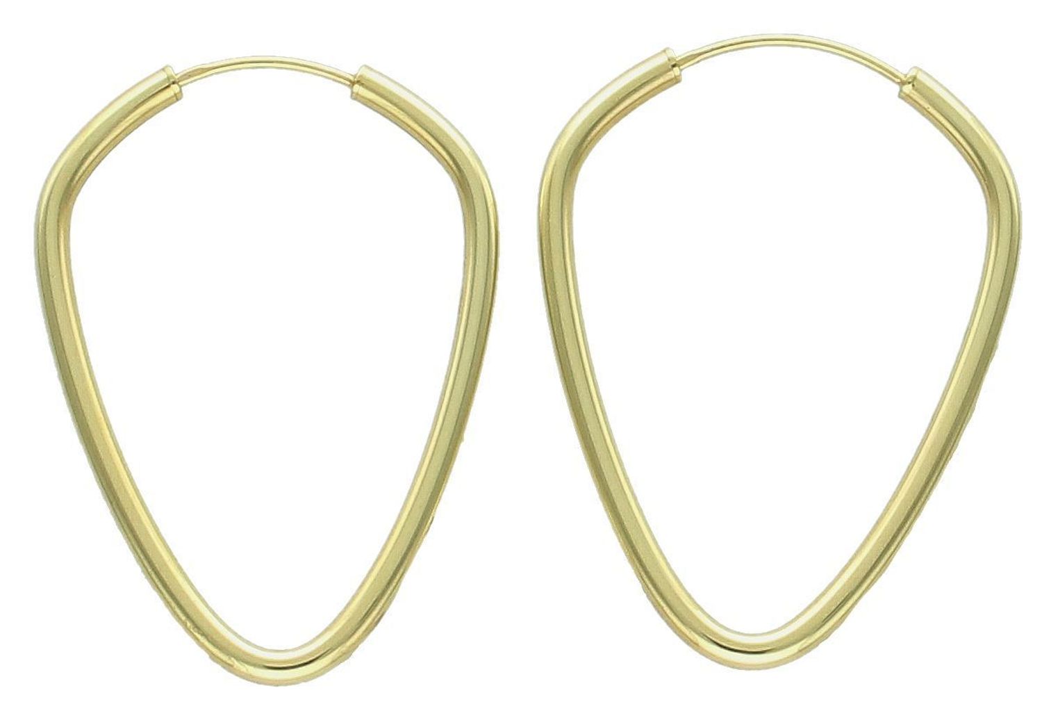 Kolczyki złote owalne pr 585, C5LBFLEX-2-BAR1 OR205574 Złote kolczyki owalne – klasyczna elegancja. Stylowe kolczyki wykonane z wysokiej jakości złota próby 585, o wadze 1,60 g. 1.jpg